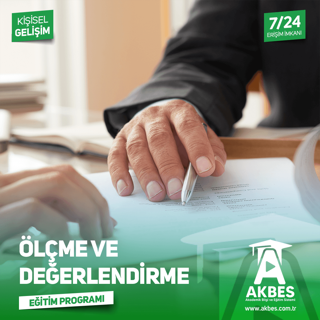 Ölçme ve Değerlendirme Eğitim Programı