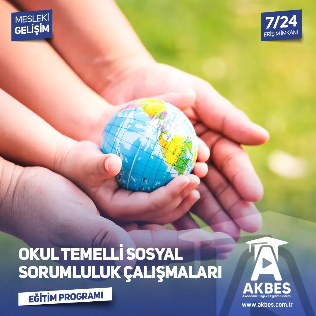 Okul Temelli Sosyal Sorumluluk Eğitimi ile toplumsal farkındalığı artıran projeler geliştirin, gönüllülük çalışmalarına katılın ve öğrencilere sosyal sorumluluk bilinci kazandırın!