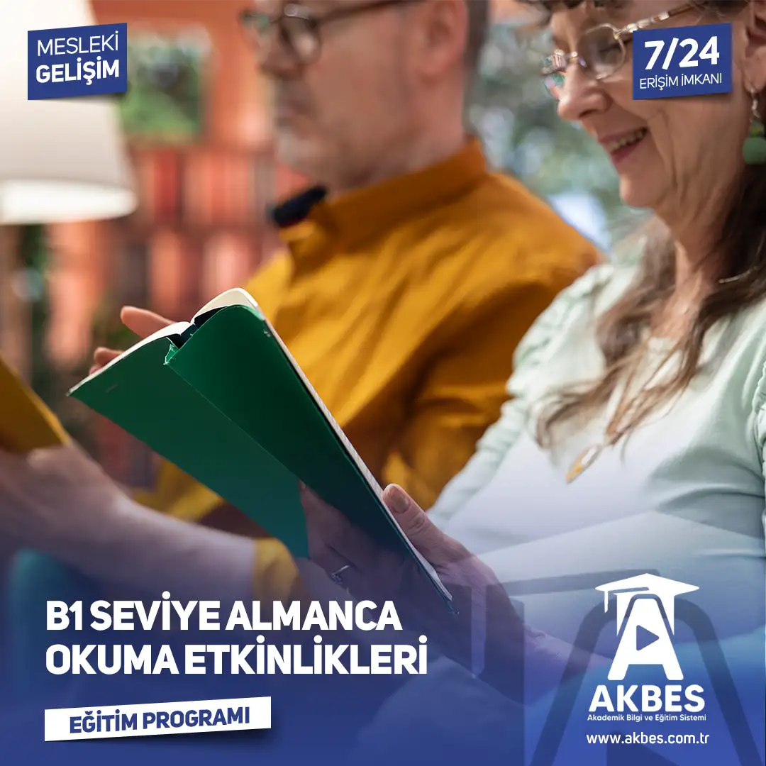 B1 Seviye Almanca Okuma Etkinlikleri Eğitim Programı