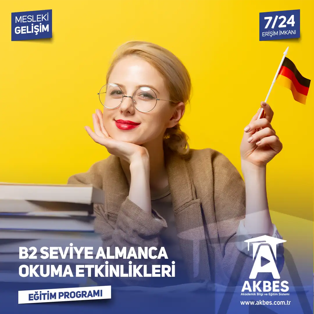 B2 Seviye Almanca Okuma Etkinlikleri Eğitimiyle kelime dağarcığınızı genişletin metin anlama ve analiz becerilerinizi geliştirerek okuma hızınızı artırın!